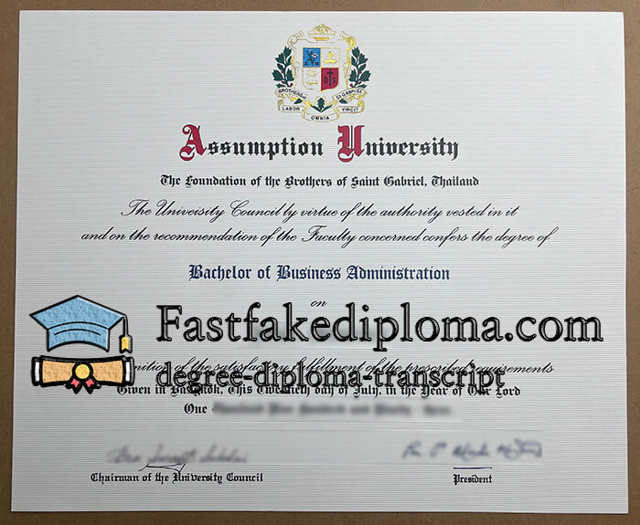 Can I buy Assumption University diploma? get Assumption University degree online.