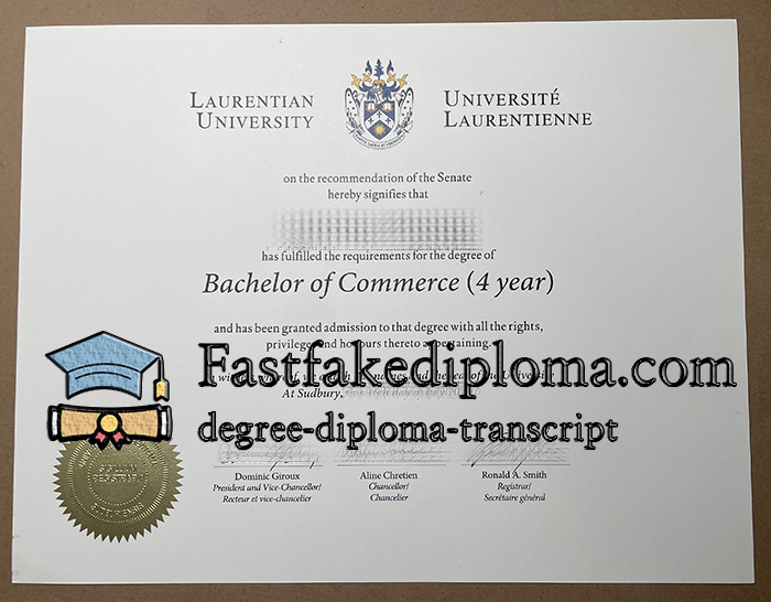 Buy Laurentian university fake diploma
