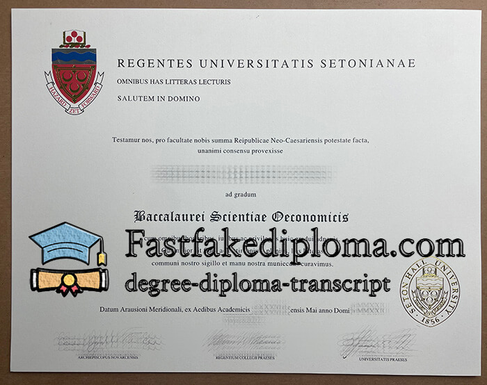 Seton Hall University degree