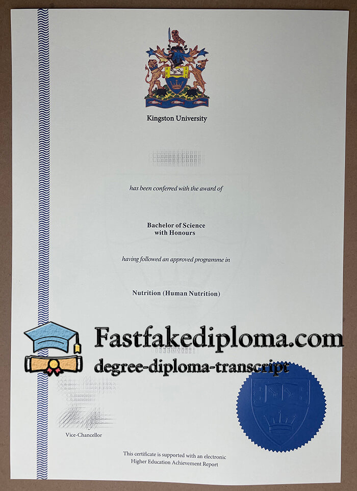 Kingston University diploma