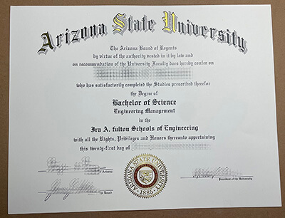 Buy Arizona State University diploma, get ASU certificate
