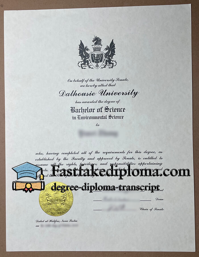 Get a Dalhousie University fake diploma online.