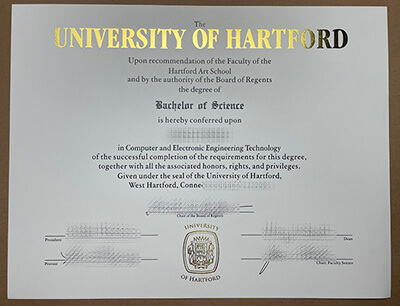 purchase realistic University of Hartford degree