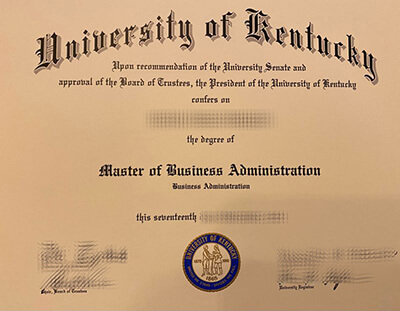 purchase realistic University of Kentucky degree