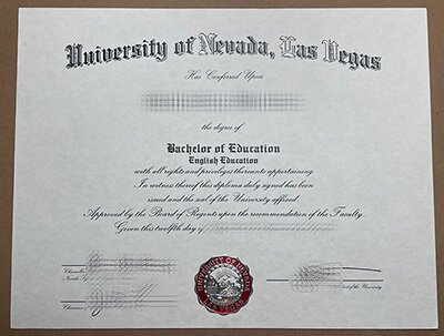 Where to buy University of Nevada Las Vegas degree?