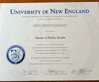 get University of New England diploma