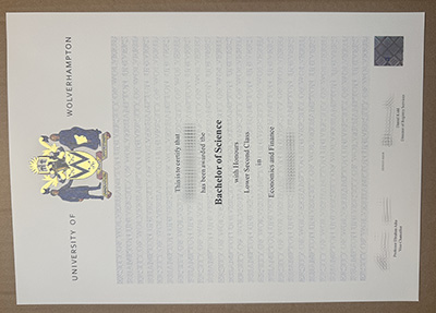 order University of Wolverhampton degree